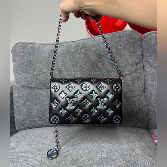 Louis Vuitton Coussin Pochette LV SKI collection Iridescent Hardware - Picture 6 of 17